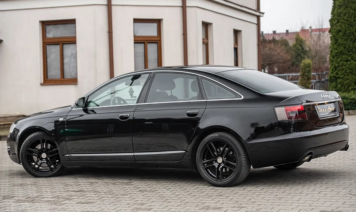 Audi A6 cena 27900 przebieg: 202123, rok produkcji 2007 z Łobżenica małe 407